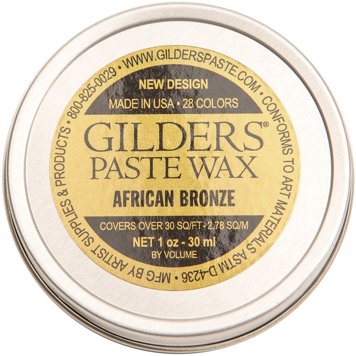 Baroque Art Gilders Paste 1ozAfrican Bronze