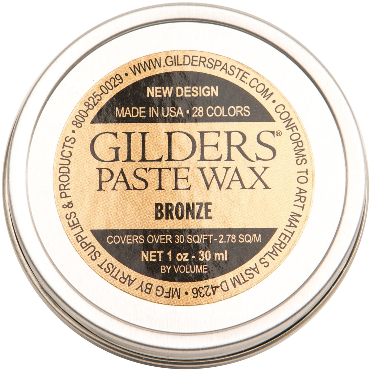Baroque Art Gilders Paste 1ozBronze