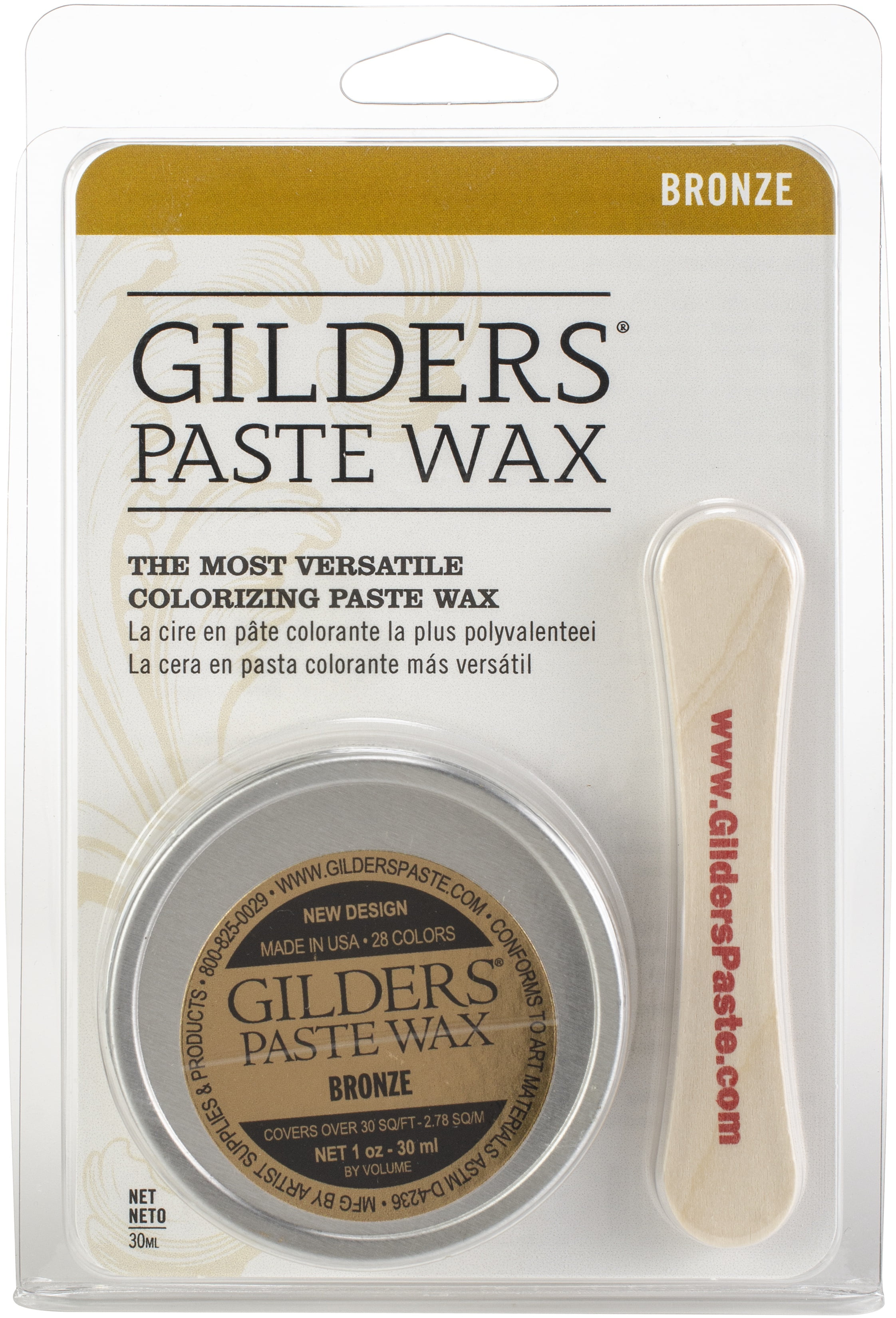 Baroque Art Gilders Paste 1oz-Bronze