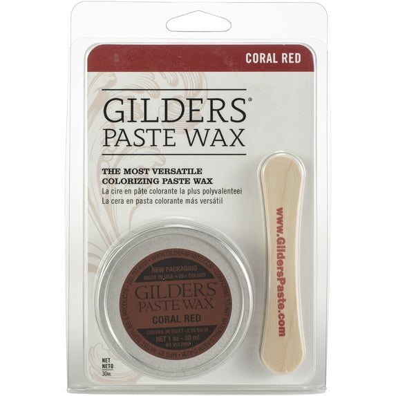 Baroque Art Gilders Paste 1oz-Coral Red