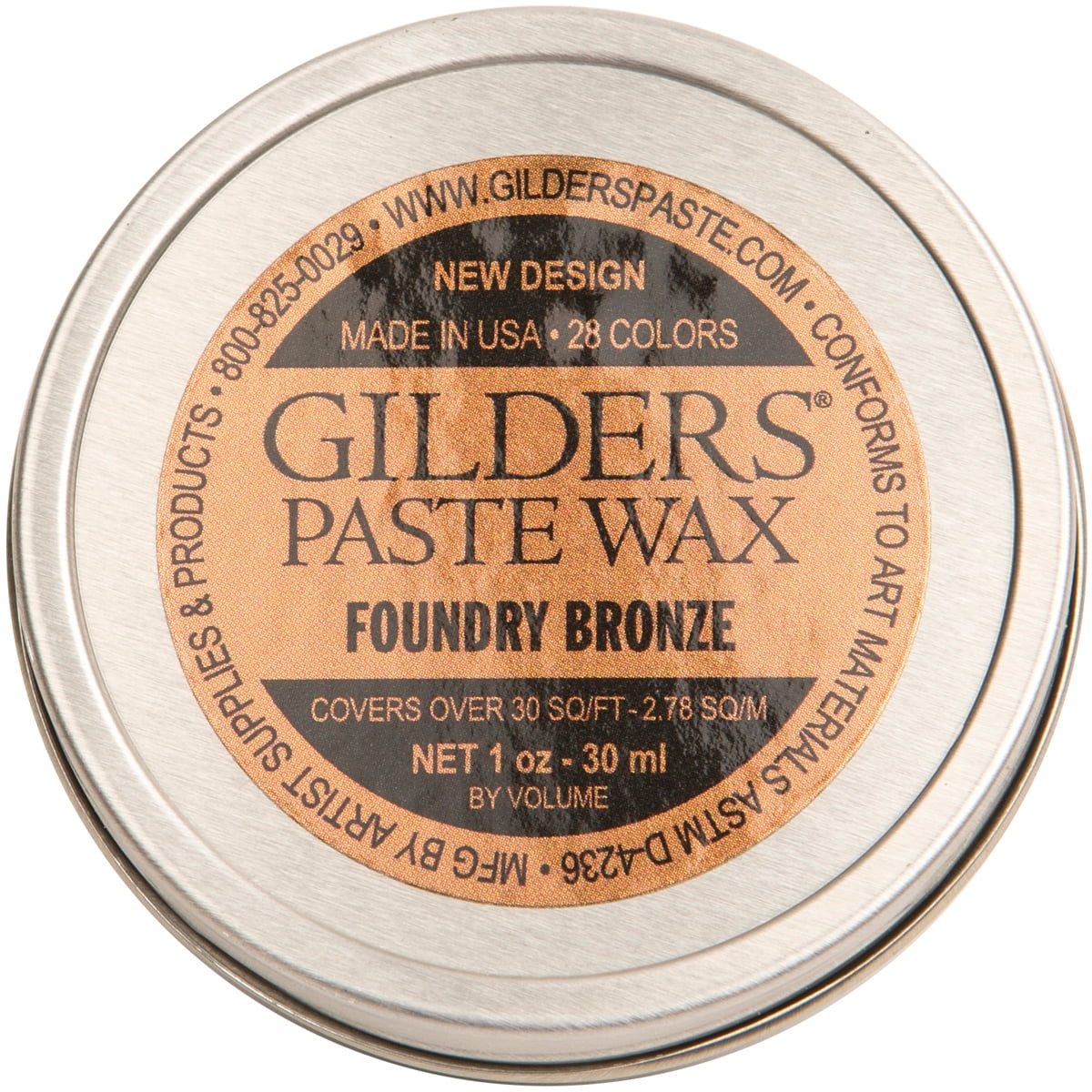 Baroque Art Gilders Paste 1ozFoundry Bronze
