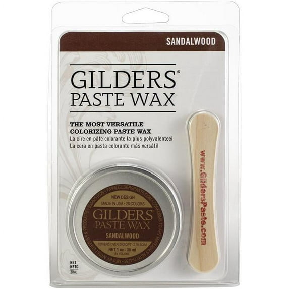 Baroque Art Gilders Paste 1oz-Sandalwood