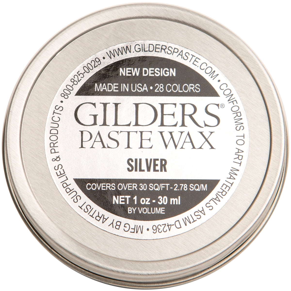 Baroque Art Gilders Paste 1ozSilver