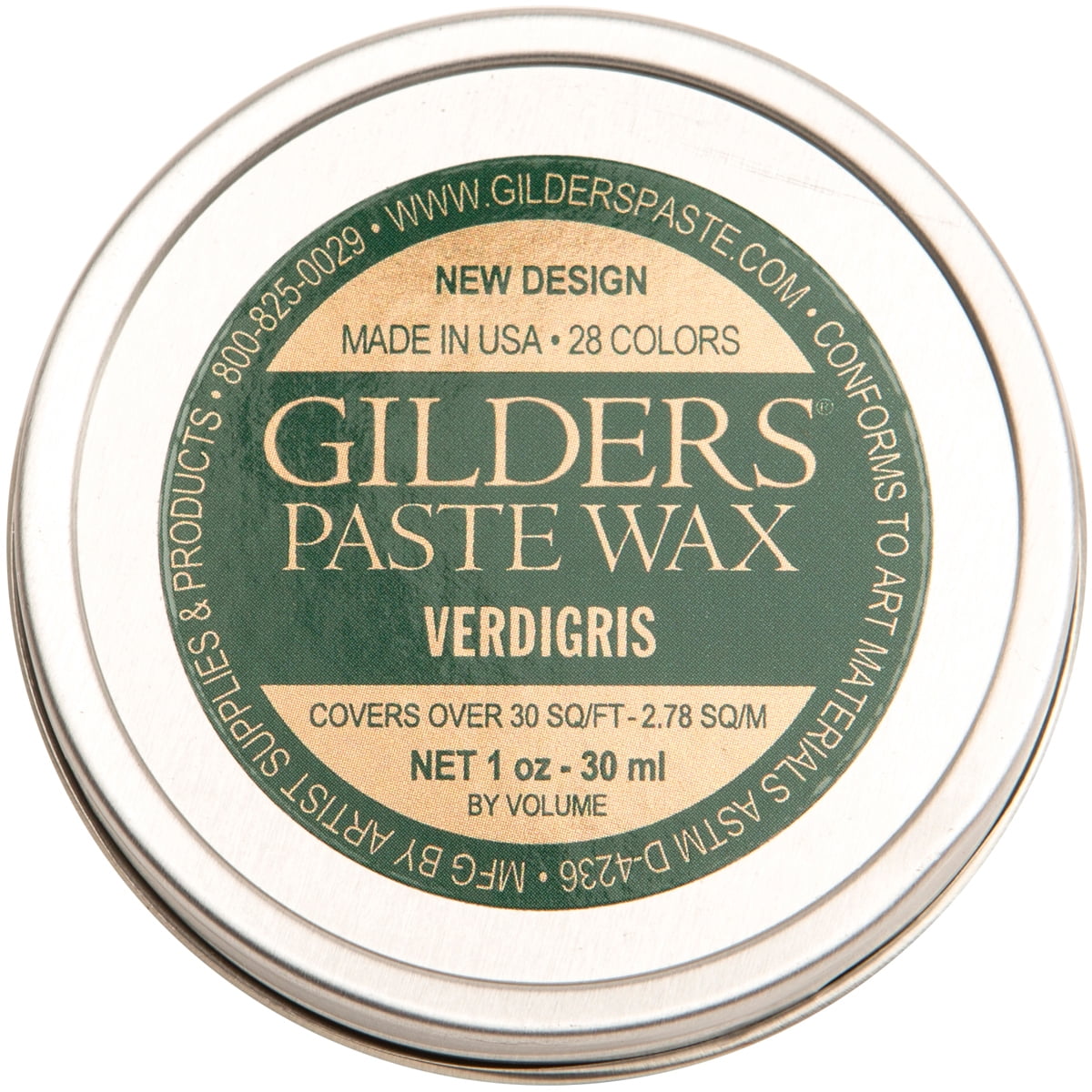 Baroque Art Gilders Paste 1ozVerdigris