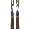 thumbnail image 1 of DECOPRO Baroque Collection Decorative Curtain & Drapery Tassel Tieback with Medallions, Tassel Length 10" (25cm), Spread 30" (76cm) # TBB1, #5817 Set of 2, 1 of 3