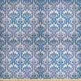 thumbnail image 1 of Baroque Fabric by the Yard, Theme for a Royal Setting Old and Antique Garnished Details, Upholstery Fabric for Dining Chairs Home Decor Accents, 10 Yards, Cobalt Blue Eggshell by Ambesonne, 1 of 2