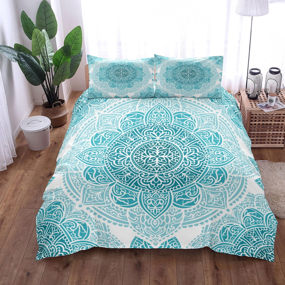 Baroque Mandala Vintage Mansion Duvet Cover Set King Double Full Twin Baroque Mandala Vintage Mansion Duvet Cover Set King Double Full Twin