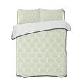 Baroque Pattern Quilts Bedding Set California King Green Vintage ...