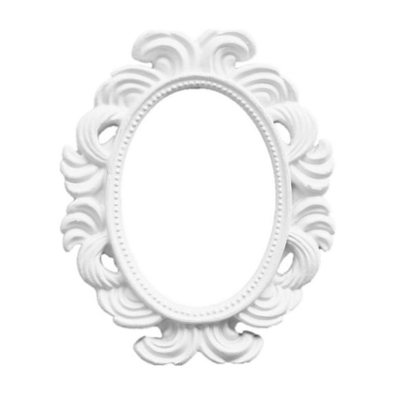 Baroque Resin Oval Shaped Baroque Photo Frame