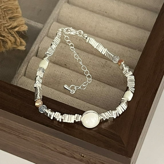 Baroque Style Pearl Bracelet for Women - Exquisite High-End Luxurious Beaded Bracelet