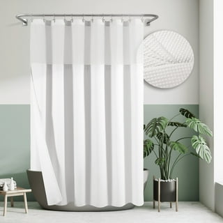 BathMatsPro Four Piece Shower Curtain Set Non Slip, Durable