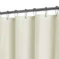 thumbnail image 1 of Barossa Design Embossed Soft Fabric Shower Curtain Liner - Cream, 70" x 72", 1 of 7