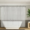 Barossa Design Shower Curtain Liner 108"x72" with 8