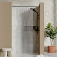 thumbnail image 1 of Barossa Design PEVA 36" x 78" Shower Stall Curtain Liner Clear Heavy Duty with 3 Magnets -Waterproof, 1 of 8
