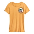 thumbnail image 1 of Barq's - Iconic Drinks & Beverages - Famous Olde Tyme Root Beer Stamp - Women's Short Sleeve Graphic T-Shirt, 1 of 4