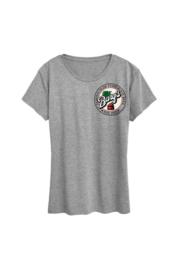 - Iconic Drinks & Beverages - Famous Olde Tyme Root Beer Stamp - Women's Short Sleeve Graphic T-Shirt