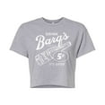 thumbnail image 1 of Barq's - Iconic Drinks & Beverages - It's Good 5 Cents - Juniors Cropped Cotton Blend T-Shirt, 1 of 5