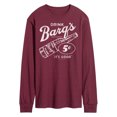thumbnail image 1 of Barq's - Iconic Drinks & Beverages - It's Good 5 Cents - Men's Long Sleeve T-Shirt, 1 of 1