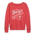 thumbnail image 1 of Barq's - Iconic Drinks & Beverages - It's Good 5 Cents - Women's Lightweight French Terry Pullover, 1 of 1