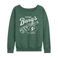 thumbnail image 1 of Barq's - Iconic Drinks & Beverages - It's Good 5 Cents - Women's Lightweight French Terry Long Sleeve Shirt, 1 of 4