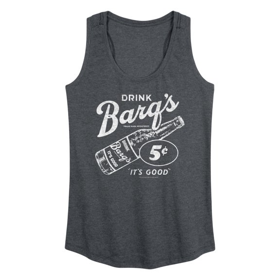 Barq's - Iconic Drinks & Beverages - It's Good 5 Cents - Women's Racerback Tank Top