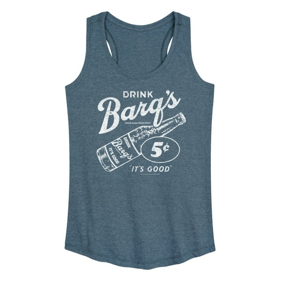 Barq's - Iconic Drinks & Beverages - It's Good 5 Cents - Women's Racerback Tank Top