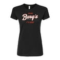 thumbnail image 1 of Barq's - Iconic Drinks & Beverages - Original Logo - Juniors Fitted Graphic T-Shirt, 1 of 5