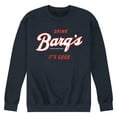 thumbnail image 1 of Barq's - Iconic Drinks & Beverages - Original Logo - Men's Crew Neck Fleece Pullover, 1 of 5