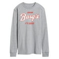 thumbnail image 1 of Barq's - Iconic Drinks & Beverages - Original Logo - Men's Long Sleeve T-Shirt, 1 of 5