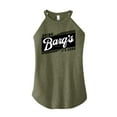 thumbnail image 1 of Barq's - Iconic Drinks & Beverages - Retro Banner - Juniors High Neck Tank Top, 1 of 5