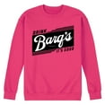 thumbnail image 1 of Barq's - Iconic Drinks & Beverages - Retro Banner - Men's Crew Neck Fleece Pullover, 1 of 4
