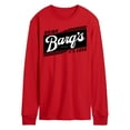 thumbnail image 1 of Barq's - Iconic Drinks & Beverages - Retro Banner - Men's Long Sleeve T-Shirt, 1 of 4