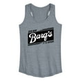thumbnail image 1 of Barq's - Iconic Drinks & Beverages - Retro Banner - Women's Racerback Tank Top, 1 of 5