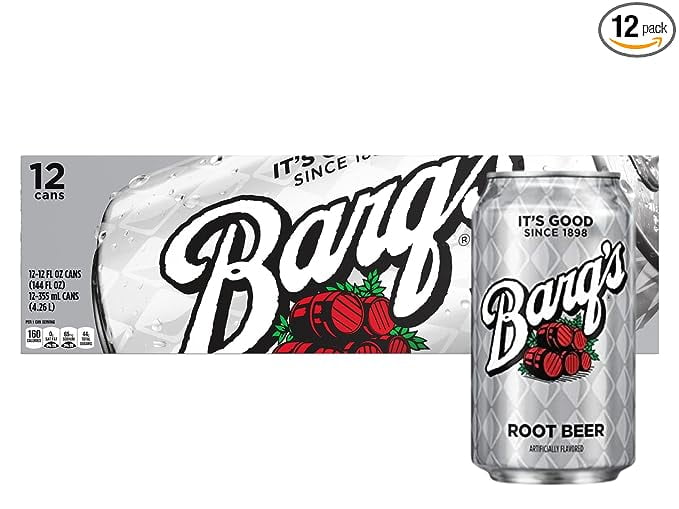 Barq's Root Beer 12 oz Cans Bundled by Louisiana Pantry (12 Pack