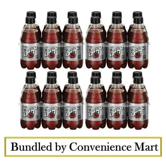 Barq's Root Beer Bottles, 12 fl oz, 6 Pack, 4 Sets