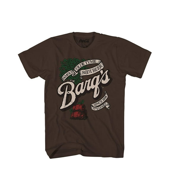 Barq's Root Beer Shirt Soda Pop Drink Funny Classic Vintage Logo Men's T-Shirt