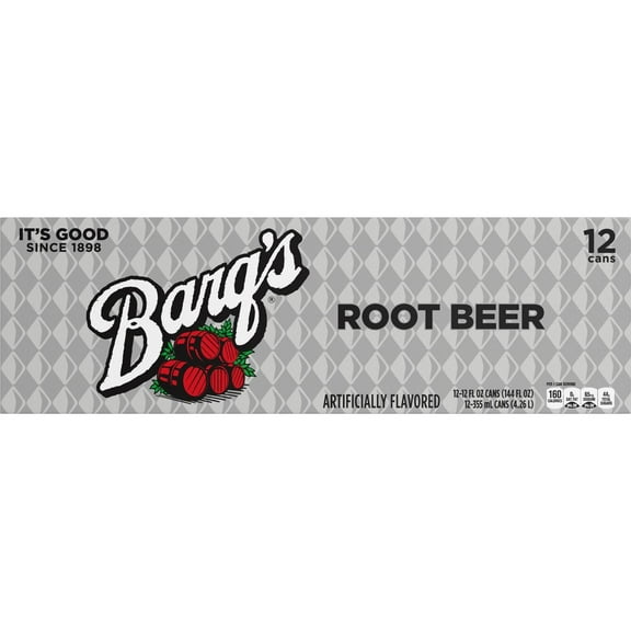 2X - Barq's Root Beer Soda- 12pk/12 fl oz Cans