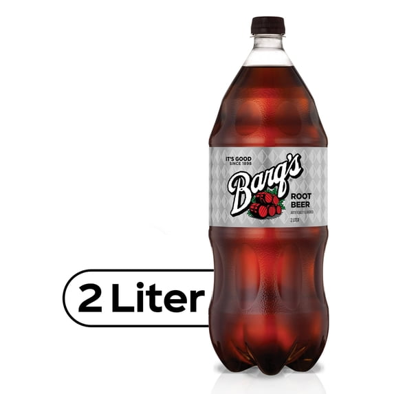 Barq's Root Beer Soda Pop, 2 Liter Bottle (Pack of 2)