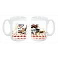 thumbnail image 1 of Barqs oysters Dishwasher Safe Microwavable Ceramic Coffee Mug 15 oz., 1 of 1