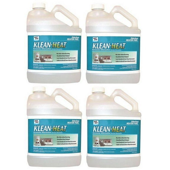 Barr Co GKKH99991 1 Gallon Klean Heat Kerosene Heater Fuel Alternative - Quantity of 4