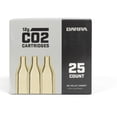 thumbnail image 1 of Barra Airguns, 12-Gram CO2 Cartridge, 25 Count, for Air Rifles, 1 of 7