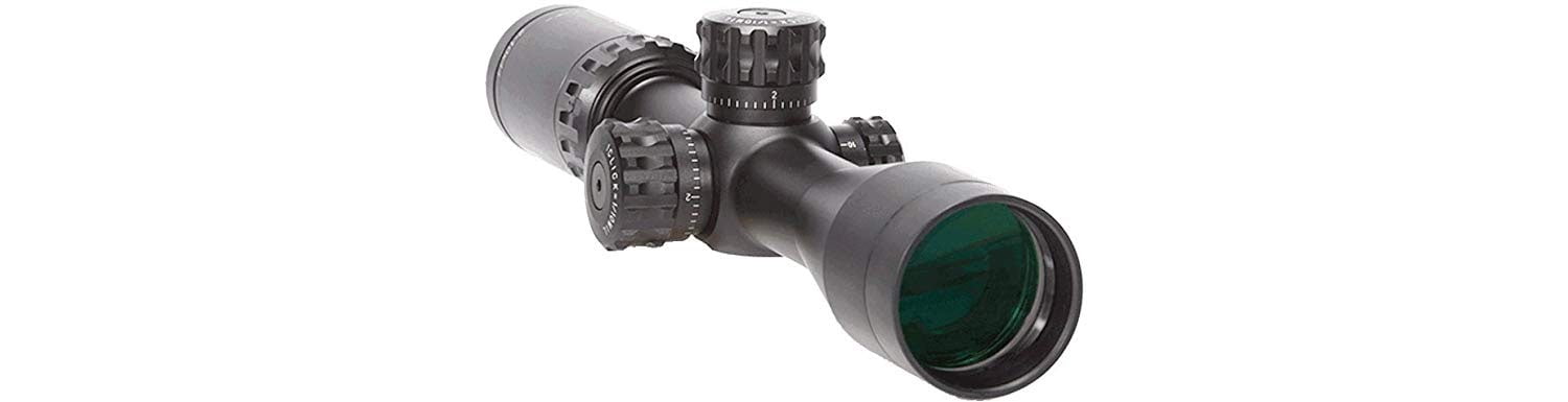 Barra Optics ft 2-10x44 Mildot Reticle Riflescope, Black
