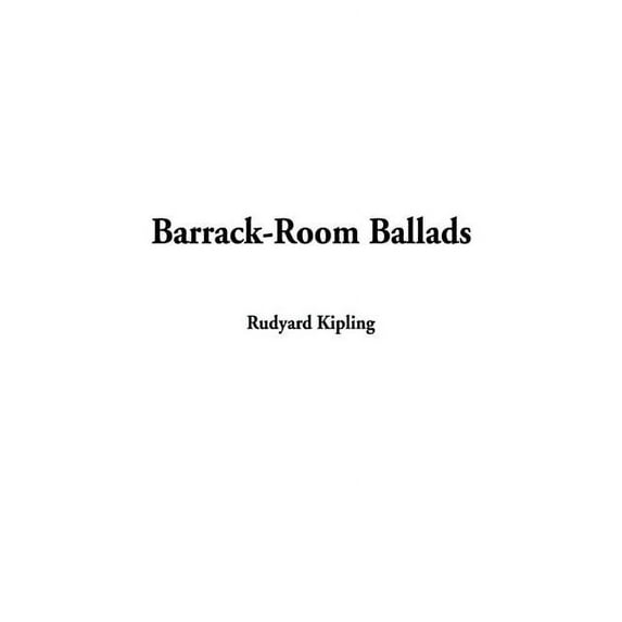 Barrack-Room Ballads