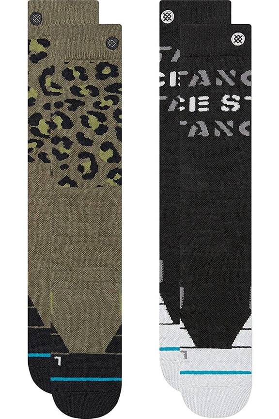 Barracks 2 Pack Snow Socks [Black]