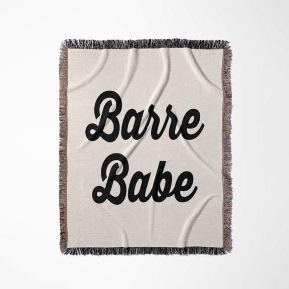 Barre Babe, Woven Blanket