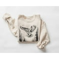 thumbnail image 1 of Barred Owl in Flight Sweatshirt, Bird Sweater, Owl Crewneck, Wildlife Graphic Pullover516 Sweatshirt All Size S-5XL, 1 of 5