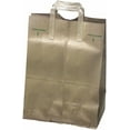Barrel 70 lb HeavyDuty Natural Paper Grocery Sack With Handle 12" L x 7" D x 17" H