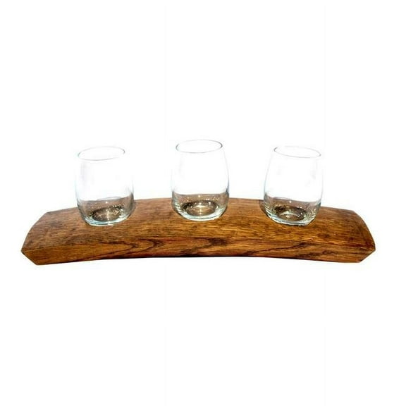 Barrel-Art WF1 3 Glass Wine Flight