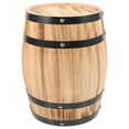 Barrel Beer Keg Delicate Wood Barrel Retro Wood Barrel Lid Tonneau