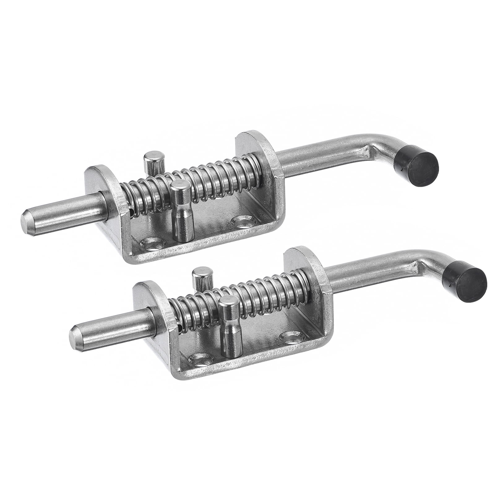 Barrel Bolt Latch, 2 Pack 12x165mm - Stainless Steel Spring Loaded Gate ...